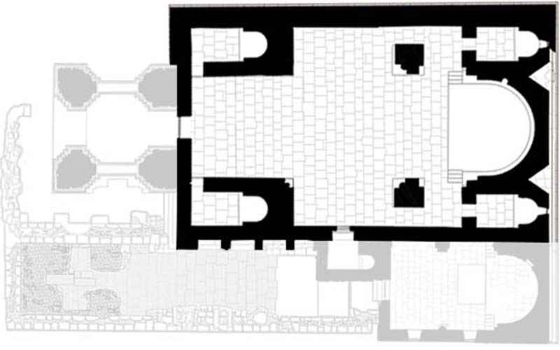 Churches of Saints Peter and Paul plan