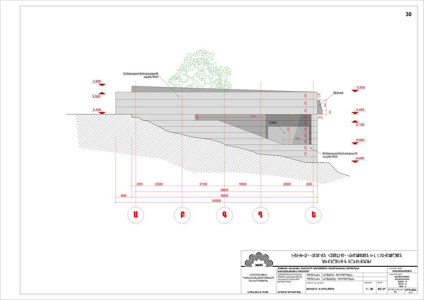 Restorarion project of Tatev Monastery Toilet