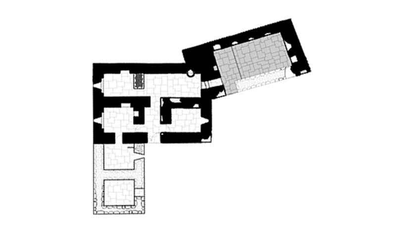 Structures South of the Entrance plan